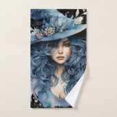 水彩魔女[1] バスタオルセット (ハンドタオル)