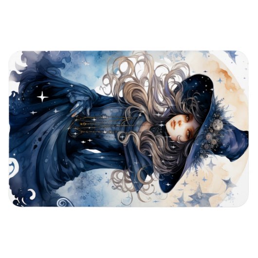 水彩魔女[2] マグネット (横)