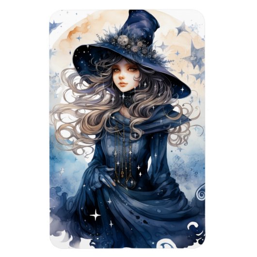 水彩魔女[2] マグネット (縦)