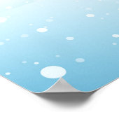 水彩魔法のサンタ節笑顔ルドルフ ポスター (角)