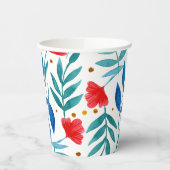 水彩魔法の庭 紙コップ (左)