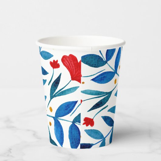 水彩魔法の庭 紙コップ (右)