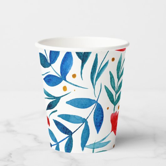 水彩魔法の庭 紙コップ (正面)