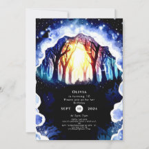 水彩魔法の森の誕生日