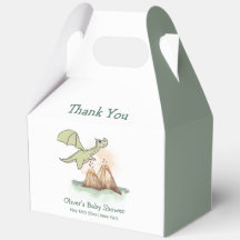 水彩魔法ドラゴンマウンテンボーイベビーシャワー