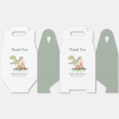 水彩魔法ドラゴンマウンテンボーイベビーシャワー フェイバーボックス (見開き)