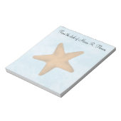 水彩魚エレガントモダン海洋生物 ノートパッド (回転)