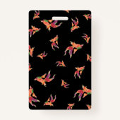 水彩魚先生ホールパス バッジ (正面)