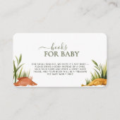 水彩魚釣りリール励起ベビー エンクロージャーカード (正面)