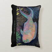 水彩魚 アクセントクッション (裏面(縦))