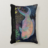 水彩魚 アクセントクッション (正面(垂直))