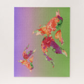 水彩魚 ジグソーパズル (縦)