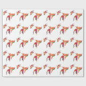 水彩魚 ラッピングペーパー (フラット)