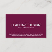 水彩魚 名刺 (裏面)