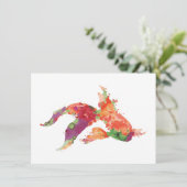 水彩魚 招待状 (スタンド正面)