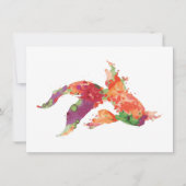 水彩魚 招待状 (正面)