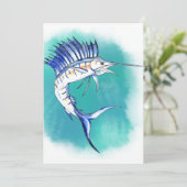 水彩魚 招待状 (スタンド正面)