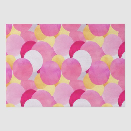 水彩鮮やか絵を描春の花 薄葉紙 (正面)