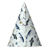 水彩鯨物語 パーティーハット (裏面)