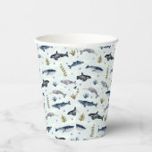 水彩鯨物語 紙コップ (右)