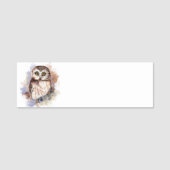 水彩鳥獣自然 名札 (正面)