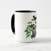 水彩鳥類 マグカップ (正面左)