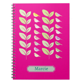 水彩鳥類&離れ類 ノートブック