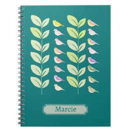 水彩鳥類&離れ類 ノートブック