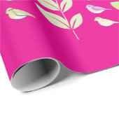 水彩鳥類&離れ類 ラッピングペーパー (ロールコーナー)