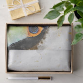 水彩鳥7デカップウォールアート 薄葉紙 (ギフト)