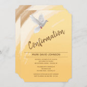 水彩鳩の確認招待状 招待状 (正面/裏面)