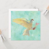 水彩鳩 カード (正面/裏面インサイチュ)