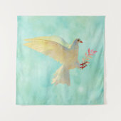 水彩鳩 タペストリー (正面)