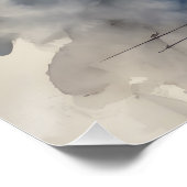 水彩鶏肉no 1 ポスター (コーナー)