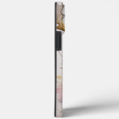 水彩鹿ピンク色モダンモダンフローラ Case-Mate iPhoneケース (裏面 / 右)