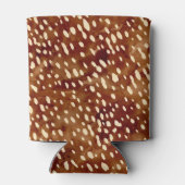 水彩鹿プリント 缶クーラー (裏面)