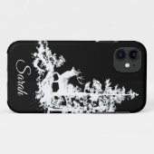 水彩鹿自然アートカスタマイズ Case-Mate iPhoneケース (裏面(横))