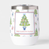 水彩麻雀クリスマスツリーパーティー (正面)