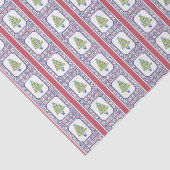 水彩麻雀クリスマスツリー 薄葉紙 (詳細)