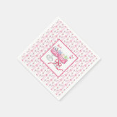 水彩麻雀グランドミレニアルカクテルパーティー スタンダードカクテルナプキン (角)