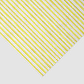 水彩黄色と白のストライプ 薄葉紙 (詳細)