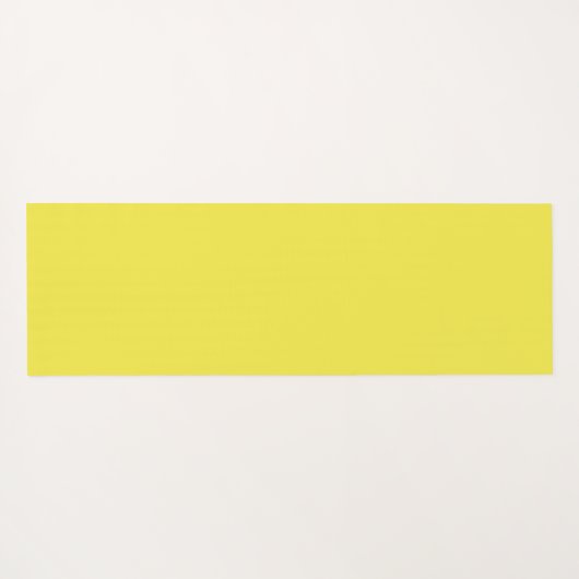 水彩黄色エネルギ鮮やかー芸術 ヨガマット (裏面(横))