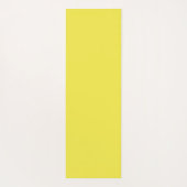 水彩黄色エネルギ鮮やかー芸術 ヨガマット (裏面)