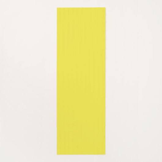 水彩黄色エネルギ鮮やかー芸術 ヨガマット (裏面)