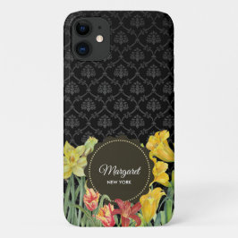 水彩黄色オレンジ色春の花Case-Mate iPhone 11 ケース