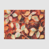 水彩黄金の離れ紙 薄葉紙 (正面)