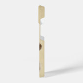 水彩黄金ラブラドールドッグペット動物 iPhoneケース (左側面)