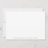 水彩黄金絵を描の小麦畑 招待状 (裏面)