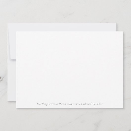 水彩黄金絵を描の小麦畑 招待状 (裏面)