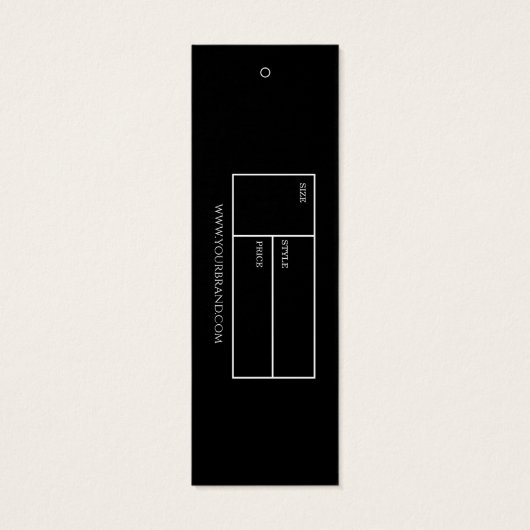 水彩黒業服つるラベル (裏面)